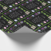 2000 Geboortejaar Trivia Cadeaupapier (Hoek)