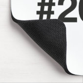 2000 Hashtag 25 Verjaardag Jubileum Muismat (Hoek)