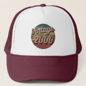  2000 MANNEN VROUWEN BIRTHDAY GIFT TRUCKER HAT PET (Voorkant)