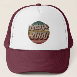 2000 MANNEN VROUWEN BIRTHDAY GIFT TRUCKER HAT TRUCKER PET