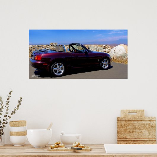 2000 MIATA SPECIALE EDITIE-POSTER POSTER (Keuken)