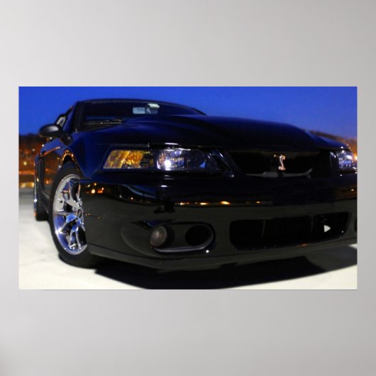 2000 Mustang Cobra Poster (Voorkant)