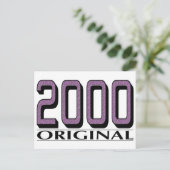 2000 Origineel Briefkaart (Staand voorkant)
