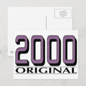 2000 Origineel Briefkaart (Voorkant / Achterkant)