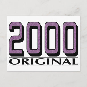 2000 Origineel Briefkaart