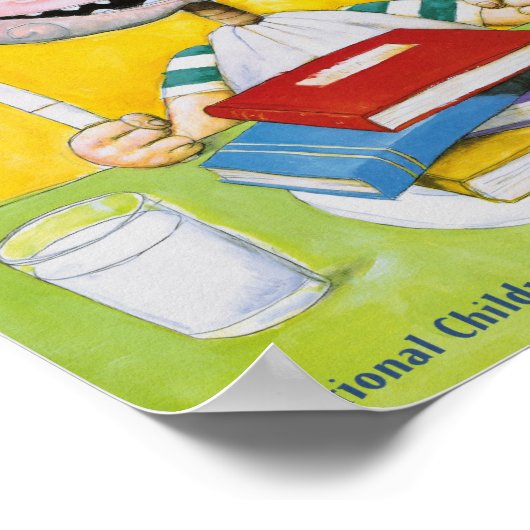 2000 Poster van de boekweek van kinderen (Hoek)