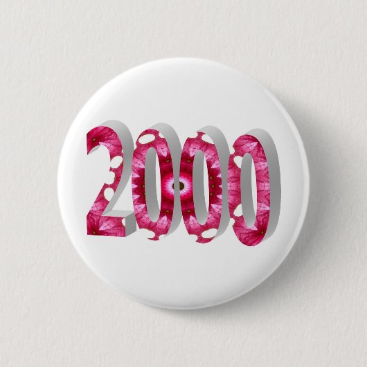 2000 RONDE BUTTON 5,7 CM (Voorkant)