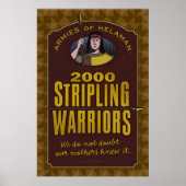2000 Stripling Warriors poster. Poster (Voorkant)