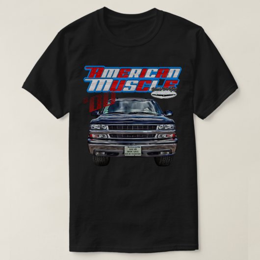 2000,Tahoe,Squarebody Truck,Yukon,Suburban,Silvera T-shirt (Design voorkant)
