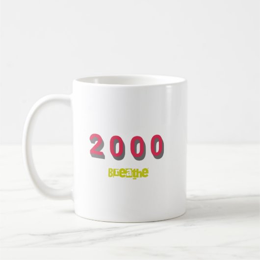 2000 Top Song Van Het Jaar Koffiemok (Links)
