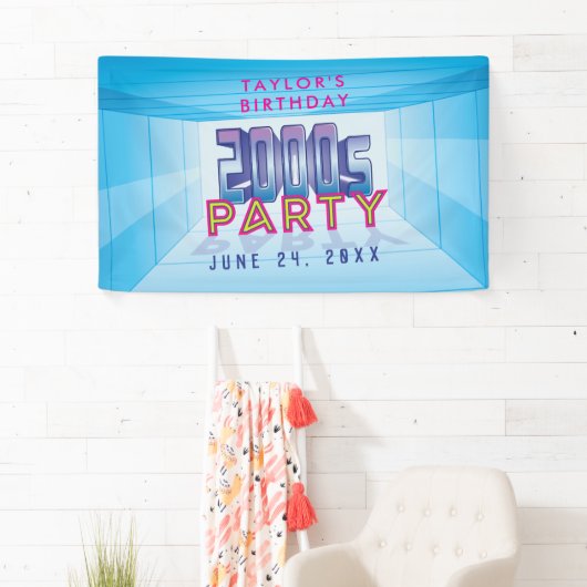 2000s Feest Thema Banner (Insitu)