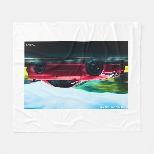 2000's sportwagen fleece deken (Voorkant (Horizontaal))