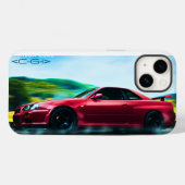 2000's sportwagen op iPhone14 Case Mate Cover (Achterkant (horizontaal))