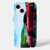 2000's sportwagen op iPhone15 Case Mate Cover (Achterkant)