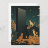 2001: A Space Meowdessy Kaart (Voorkant / Achterkant)