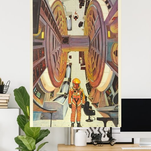 2001 A Space Odyssey Poster (Thuiskantoor)