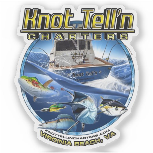 2001 Boat Logo Sticker (Voorkant)