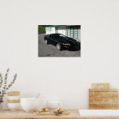 2001 Chevrolet Camaro Z28 SS Poster (Keuken)