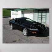 2001 Chevrolet Camaro Z28 SS Poster (Voorkant)