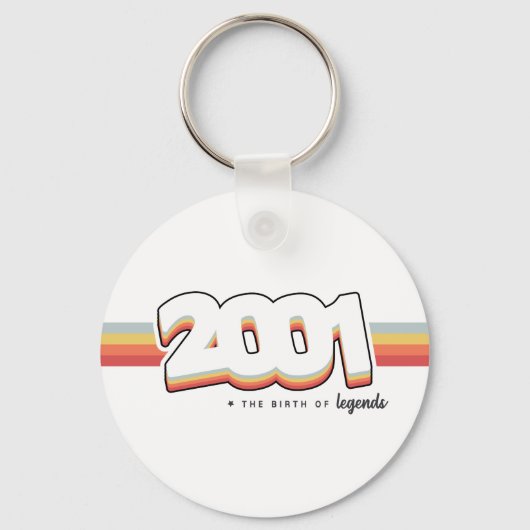 2001 De geboorte van legenden Sleutelhanger (Voorkant)