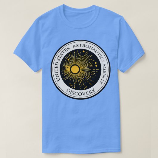 2001 Discovery Badge T-shirt (Design voorkant)