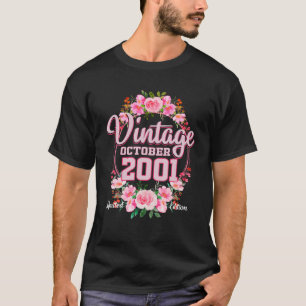 2001 Flowers 21 Years Old Limited Edition T-shirt