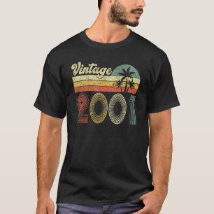  2001 in 2001 21e verjaardag 21 jaar olijfbomen t-shirt