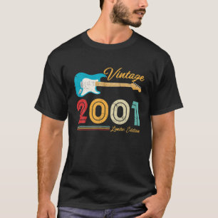 2001 Limited Edition 21St Birthday 40 Year T-shirt