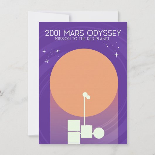 2001 mars odyssee kaart (Achterkant)