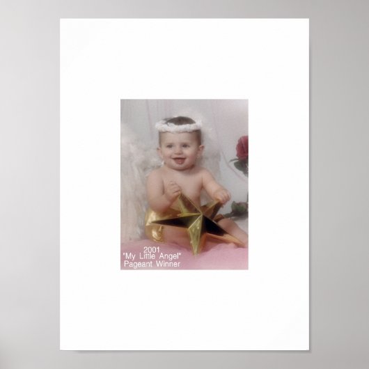 2001 My Little Angel Pageant Winner Poster (Voorkant)