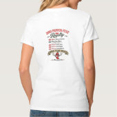 2001 Pepper Fest 25e verjaardag V-hals T-shirt (Achterkant)