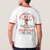2001 Pepper Fest 25e verjaardags T-shirt (Achterkant)