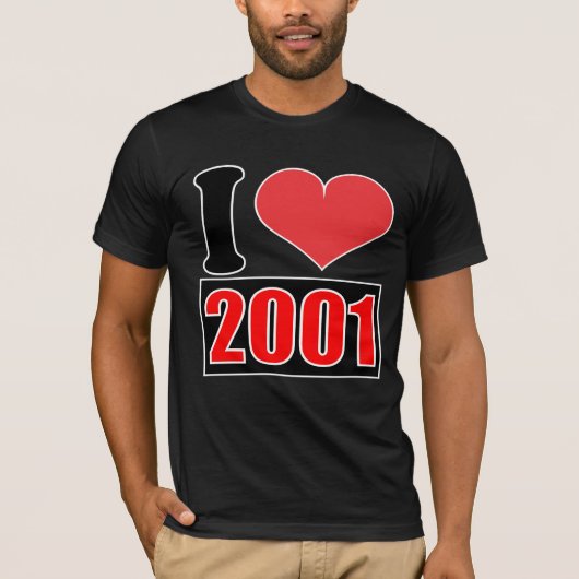 2001 - T-shirt (Voorkant)