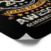  2002 20e verjaardag 20 jaar oud poster (Hoek)