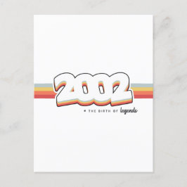 2002 De geboorte van Briefkaart van legenden
