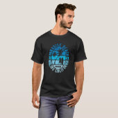 2002 Geboortedatum Malibu Californië T-shirt (Voorkant volledig)
