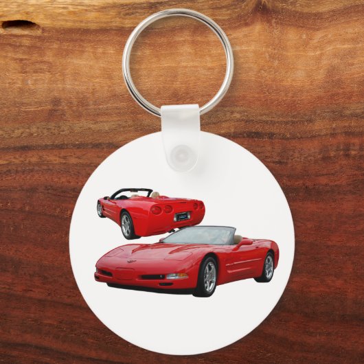 2002 rode omkering sleutelhanger (Voorkant)