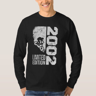  2002 Verjaardag fietsen MTB-Bicycles Mountai T-shirt