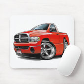2003-08 Dodge Ram Red Truck Muismat (Met muis)