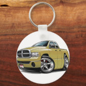 2003-08 Ram Quad Tan Truck Sleutelhanger (Voorkant)