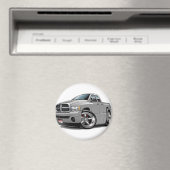 2003-2008 Ram Quad Silver Truck Magneet (Insitu (Vaatwasser))