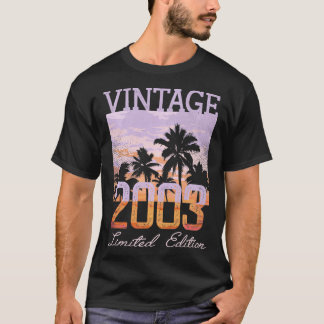 2003 Limited Edition 19th Birthday 19 Year T-shirt