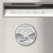 2003 Missouri State Quarter magneet (Insitu (Vaatwasser))