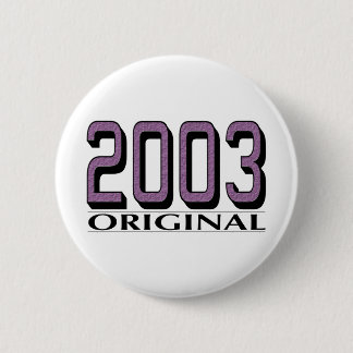 2003 Origineel Ronde Button 5,7 Cm
