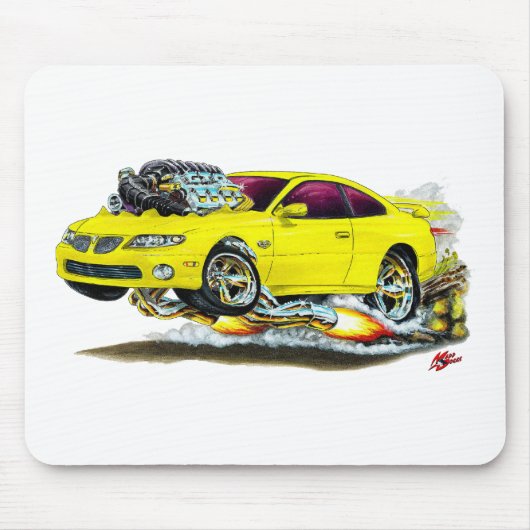 2004-06 GTO Gele auto Muismat (Voorkant)