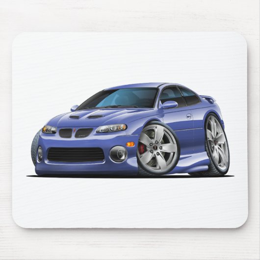 2004-06 Pontiac GTO Blue/Grey Car Muismat (Voorkant)