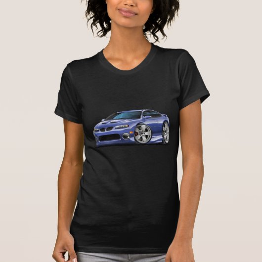 2004-06 Pontiac GTO Blue/Grey Car T-shirt (Voorkant)