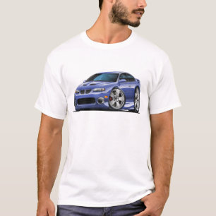 2004-06 Pontiac GTO Blue/Grey Car T-shirt