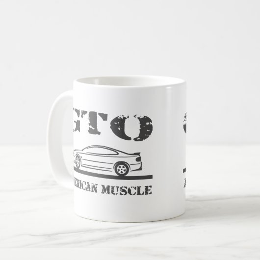 2004-2006 GTO American Muscle Car Koffiemok (Voorkant links)