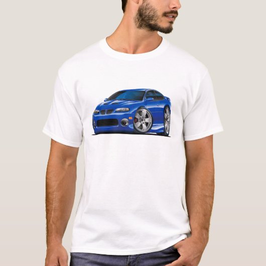 2004-2006 GTO Blue Car T-shirt (Voorkant)